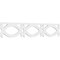 Ekena Millwork Hazelton Architectural Grade PVC Running Trim, 8"H x 5/8"P x 48"L RUNP08X0625X48HAZ - alternate 1